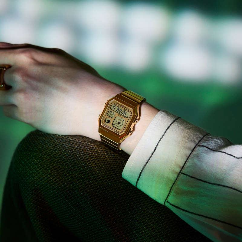CASIO VINTAGE RETRO FUTURE EDGY COLLECTION - FULL GOLD (A130WEG-9AEF)