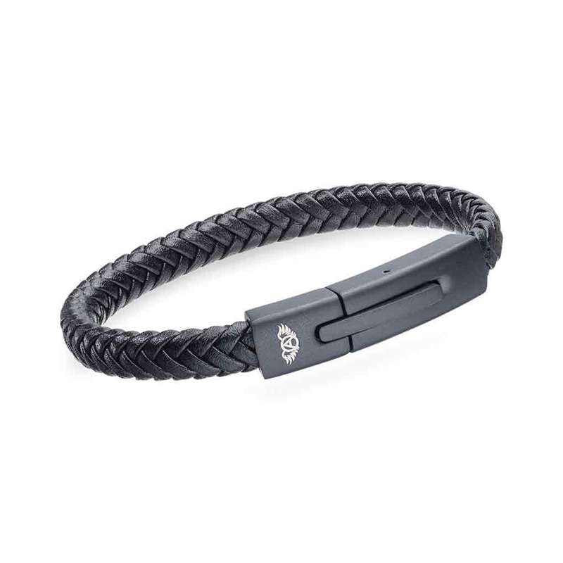 An Jewels Men's Bracelet (aa-p197bkk-m)