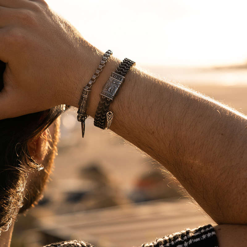 Amen Jewels Men's Bracelet (AA-P253LAS)