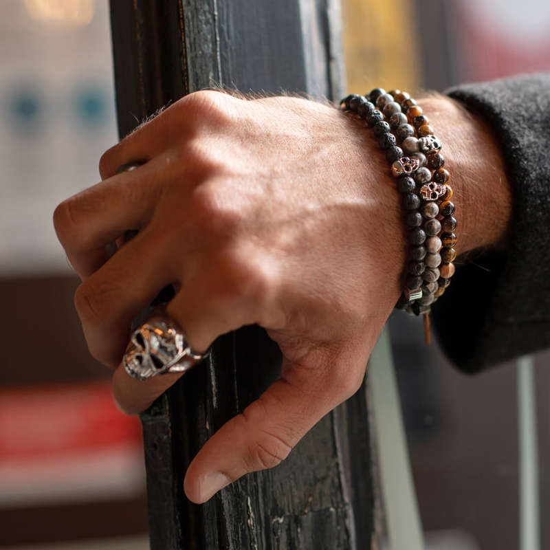 Amen Jewels Men's Bracelet (AA-P255RBR)