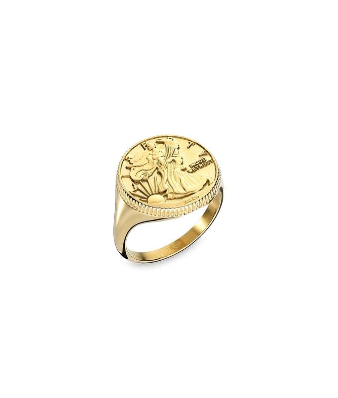Amen Jewels Women's Ring (AAC-R02Y-5)