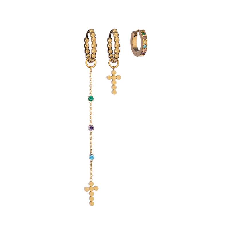 Amen Jewels Women's Earrings (AB-EP014)