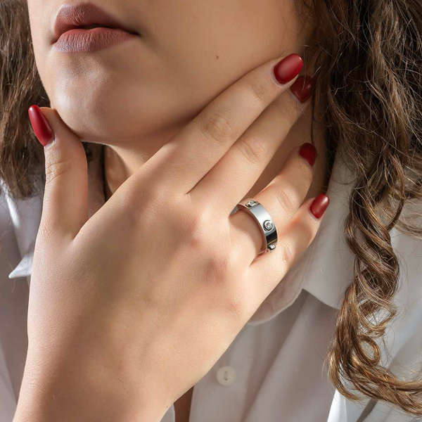 Amen Jewels Women's Ring (AL-RWH01SC-9)