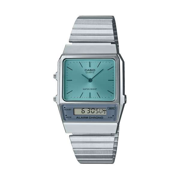 CASIO VINTAGE EDGY COLLECTION - AQUA GREEN (AQ-800EC-2AEF)