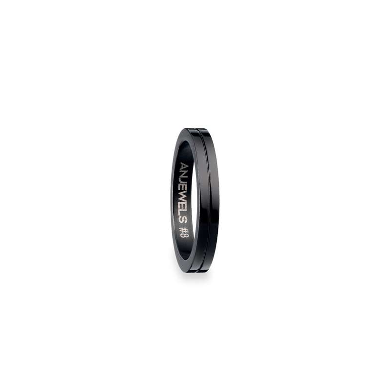 An Jewels Women's Ring (ar-r1ns08bk-7)