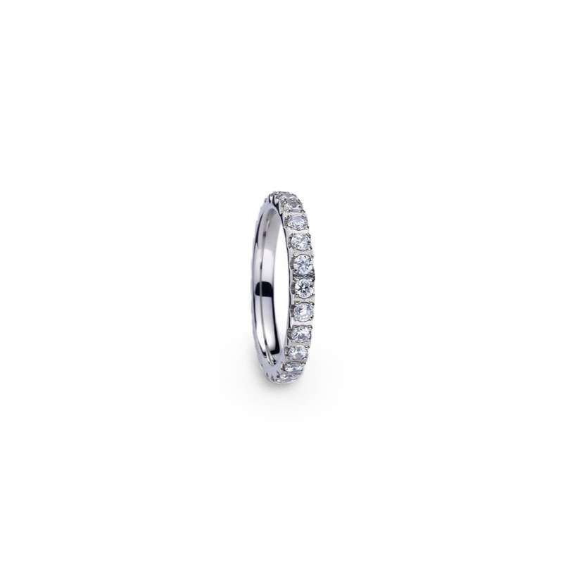 Amen Jewels Women's Ring (AR-R1NS10SCZ-8)