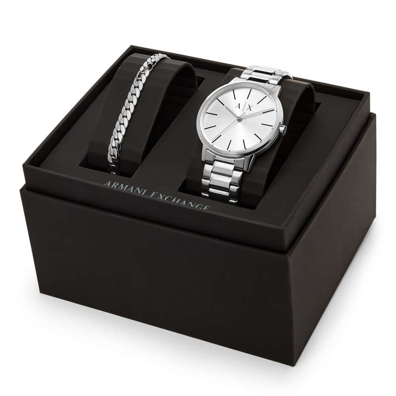 A|X Armani Exchange CAYDE Special Pack + Bracelet (AX7138SET)