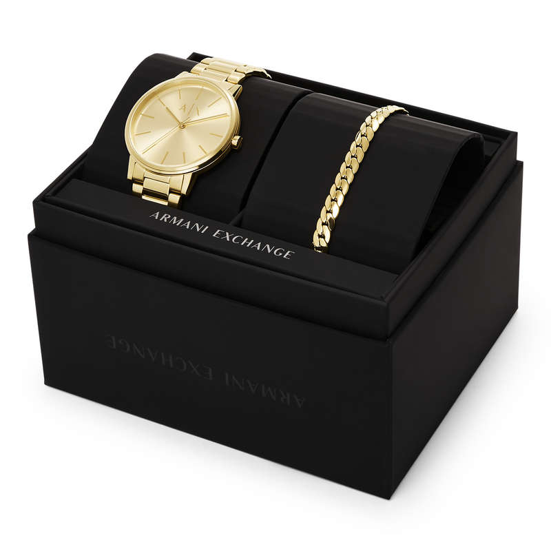 Armani Exchange CAYDE Set + bracelet (AX7144SET)