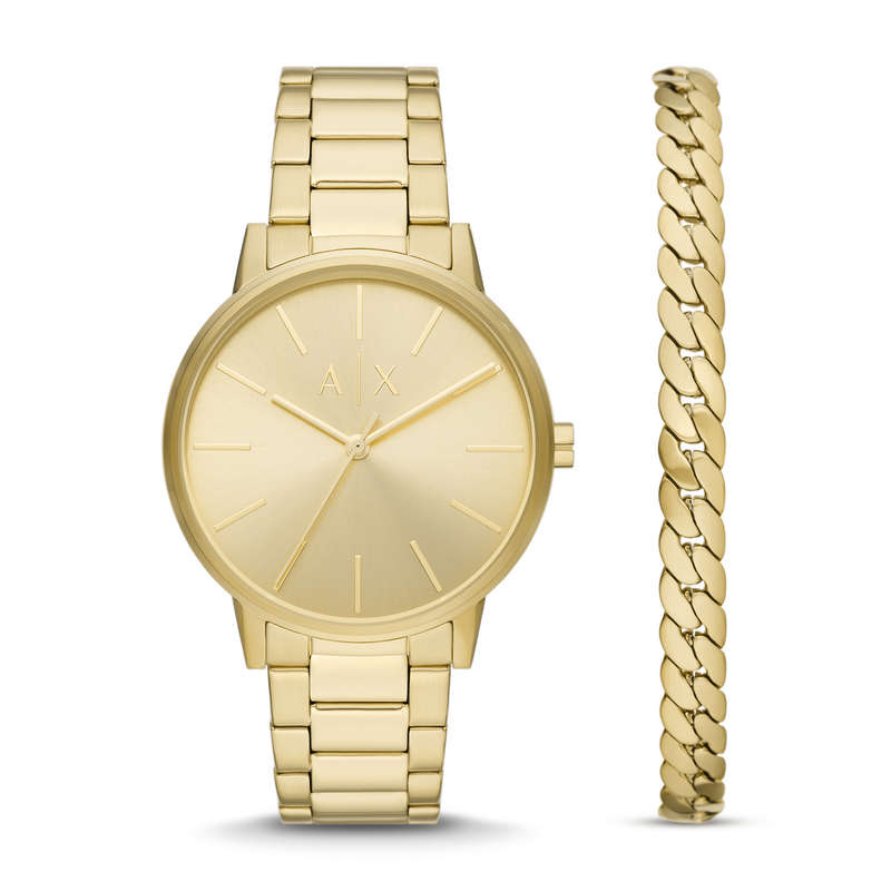 Armani Exchange CAYDE Set + bracelet (AX7144SET)
