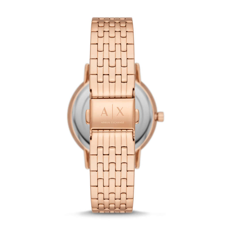 A|X Armani Exchange Women's Watch and Necklace Jewellery Set (AX7145SET) - Lola Collection
