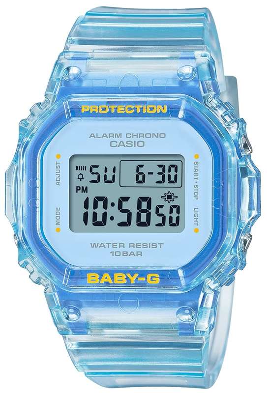 CASIO BABY-G - SUMMER JELLY SERIE - LIGHT BLUE (BGD-565SJ-2ER)