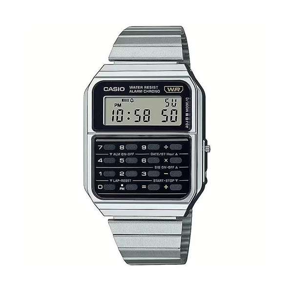 CASIO VINTAGE CALCULATOR EDGY COLLECTION - BLACK (CA-500WE-1AEF)