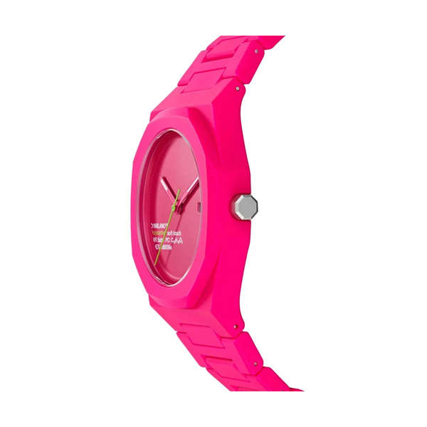 D1 MILANO POLYCARBON HOT PINK (D1-PCBJ32)