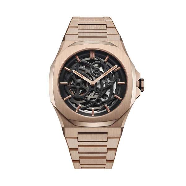 D1 MILANO SKELETON BRACELET ROSE GOLD - Automatic (D1-SKBJ12)