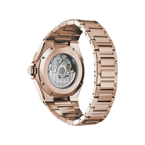 D1 MILANO SKELETON BRACELET ROSE GOLD - Automatic (D1-SKBJ12)