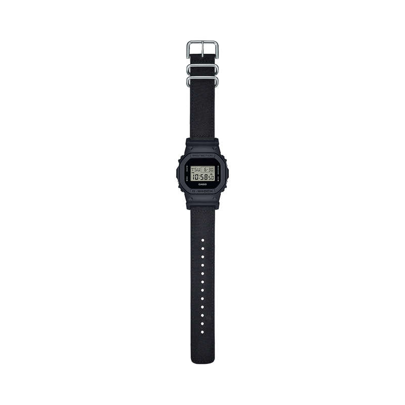 CASIO G-SHOCK THE ORIGIN - BLACK CORDURA ECO FABRIC STRAP SERIE (DW-5600BCE-1ER)