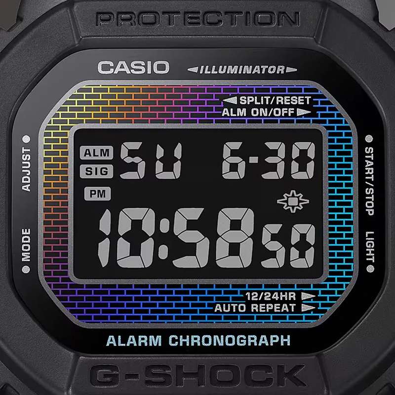 CASIO G-SHOCK THE ORIGIN - RAINBOW BRICK WALL SERIE (DW-5600RW-1ER)