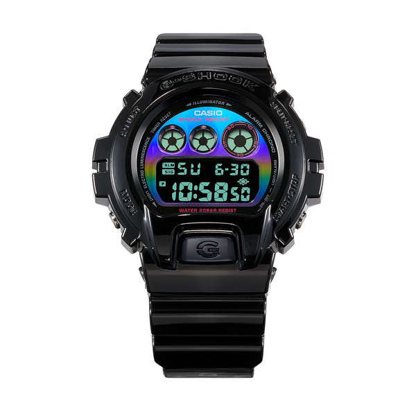 CASIO G-SHOCK OVERSIZE - VIRTUAL BLACK RAINBOW SERIE ***SPECIAL PRICE*** (DW-6900RGB-1ER)