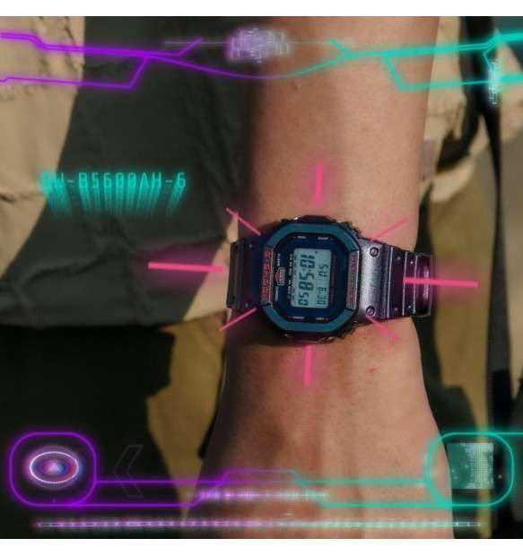 CASIO G-SHOCK THE ORIGIN  - AIM HIGH Gaming Series,  Bluetooth (DW-B5600AH-6ER)