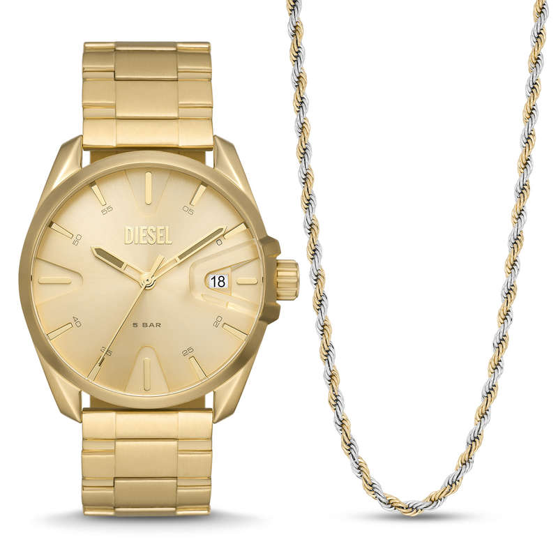 Diesel Mens Watch & Necklace Set (DZ2163SET) - MS9