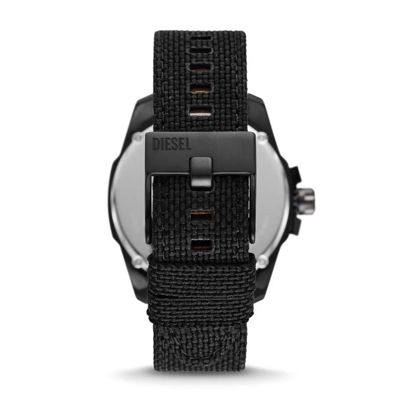 Diesel Baby Chief Solar-Powered Black rPET Men's Watch (DZ4653)