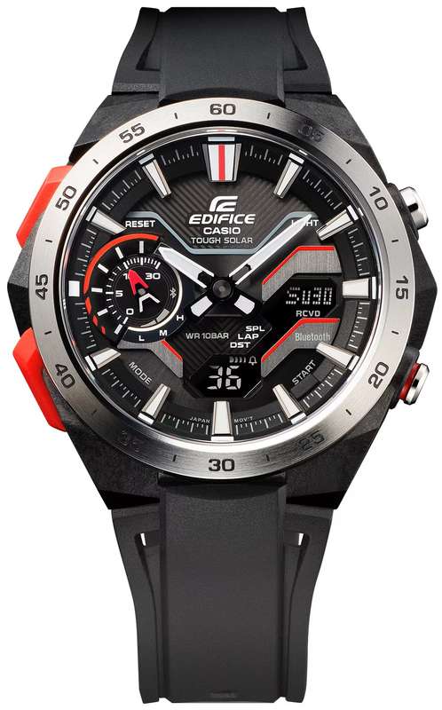 CASIO EDIFICE WINDFLOW - F1 Chronograph. Tough Solar. (ECB-2200P-1AEF)