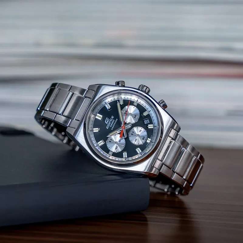 CASIO EDIFICE MOTORSPORT CHRONOGRAPH BLACK (EFB-730D-1AVUEF)
