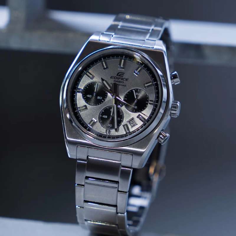 CASIO EDIFICE MOTORSPORT CHRONOGRAPH - SILVER (EFB-730D-7AVUEF)