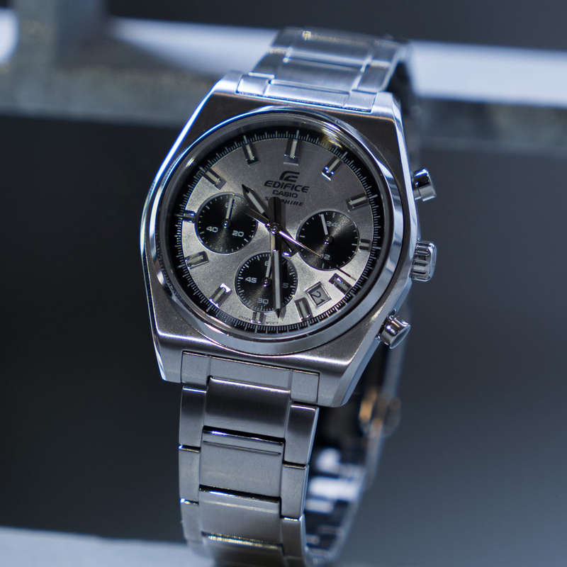CASIO EDIFICE MOTORSPORT CHRONOGRAPH - SILVER (EFB-730D-7AVUEF)
