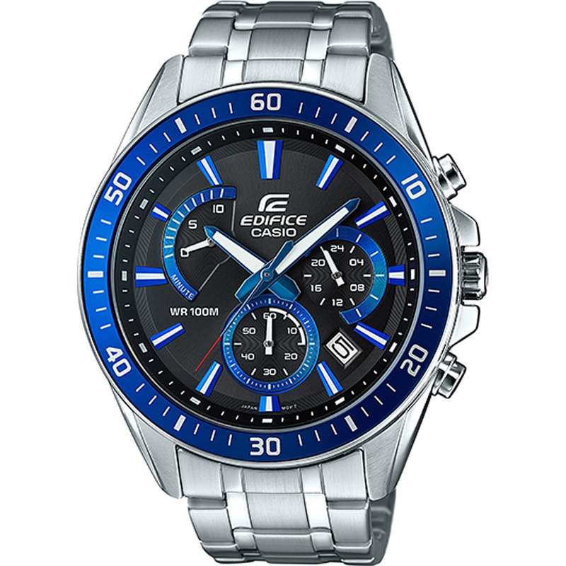 CASIO EDIFICE RETROGRADE CHRONOGRAPH XL - BLUE RACING (EFR-552D-1A2VUEF)