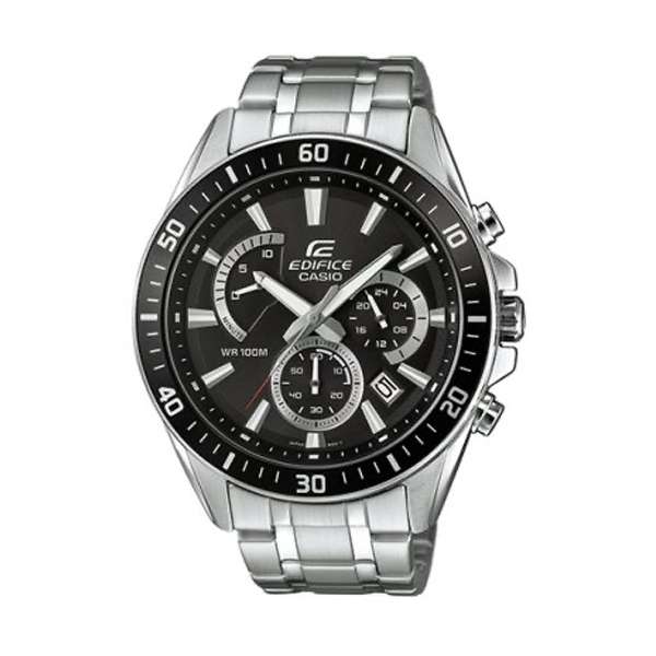 CASIO EDIFICE RETROGRADE CHRONOGRAPH XL - BLACK (EFR-552D-1AVUEF)