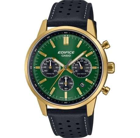 CASIO EDIFICE STANDARD CHRONOGRAPH GOLD - GREEN (EFR-575CL-3AEF)