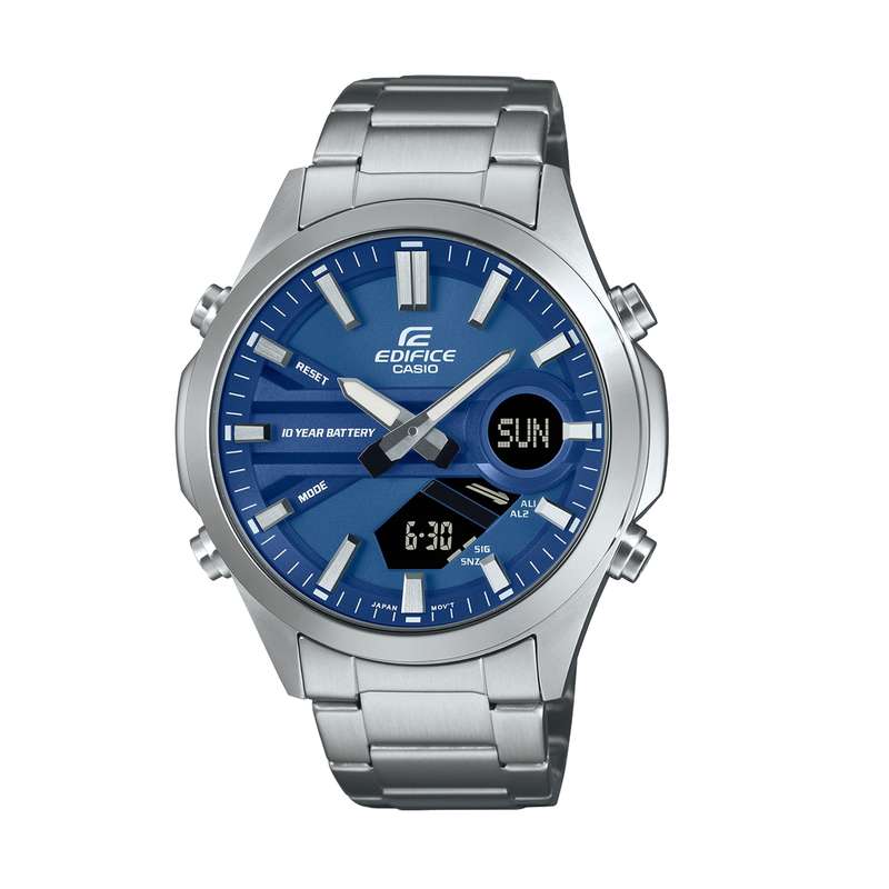 CASIO EDIFICE CLASSIC ANA-DIGIT - 10 YEAR BATTERY (EFV-C120D-2AEF)