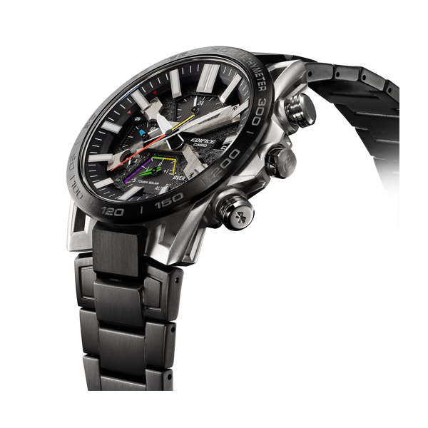 CASIO EDIFICE SOSPENSIONE RACING MULTICOLOR BLUETOOTHÂ® ION-PLATED STRAP TOUGH SOLAR ***SPECIAL...