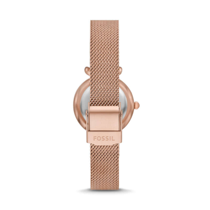 Fossil Carlie Set + Necklace Womens Watch (ES5314SET)