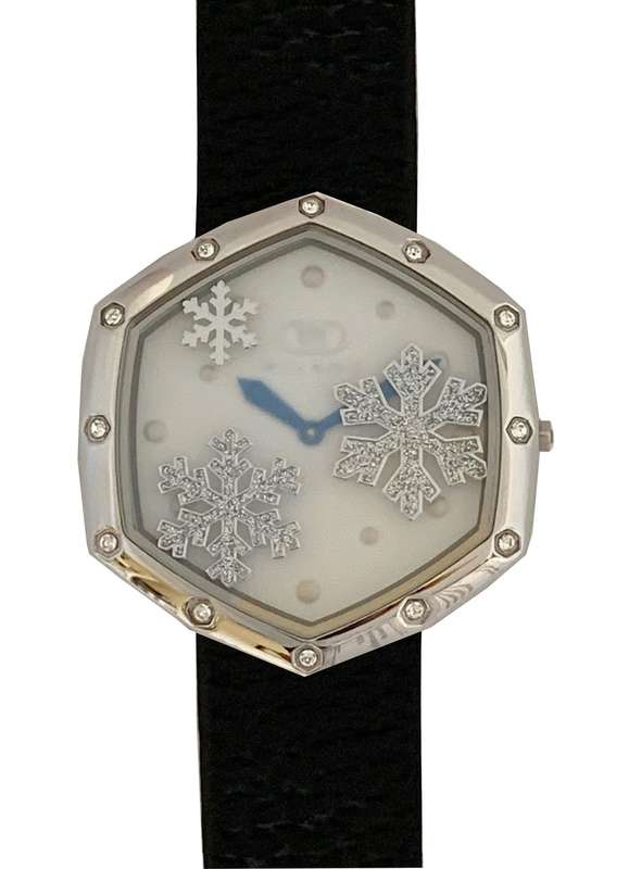 Wintex Milano Women's Watch (FIOCCO DI NEVE_B NERO)