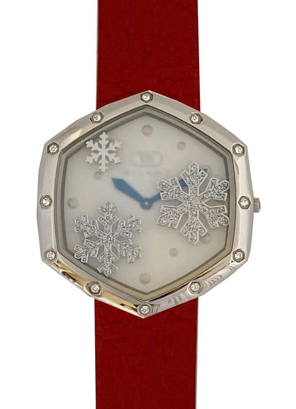 Wintex Milano Women's Watch (FIOCCO DI NEVE_B ROSSO)