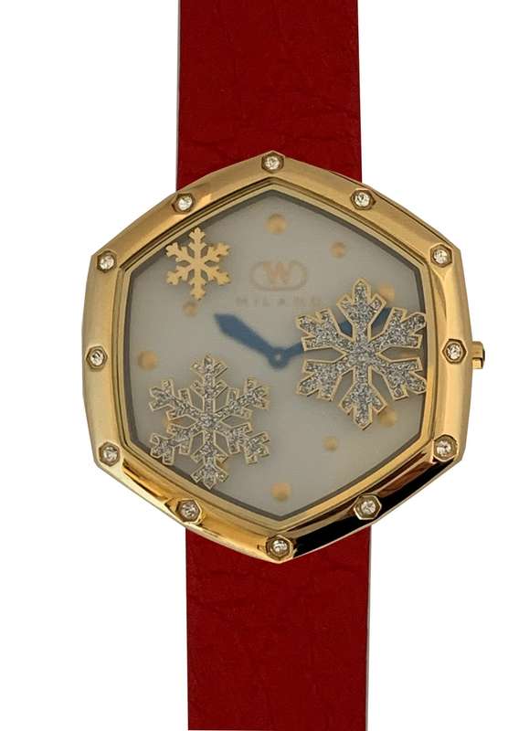 Wintex Milano Women's Watch (FIOCCO DI NEVE_G ROSSO)