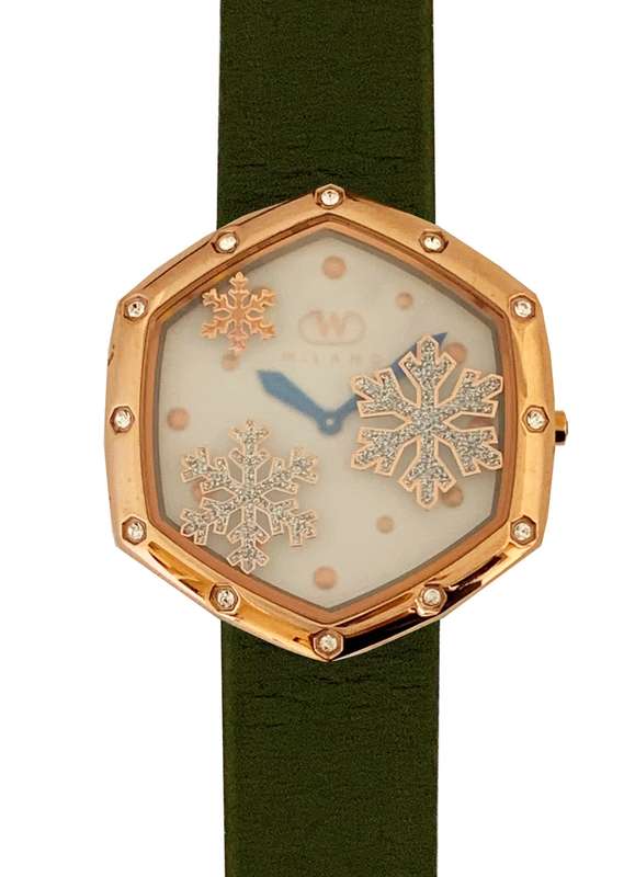 Wintex Milano Women's Watch (FIOCCO DI NEVE_R VERDE)