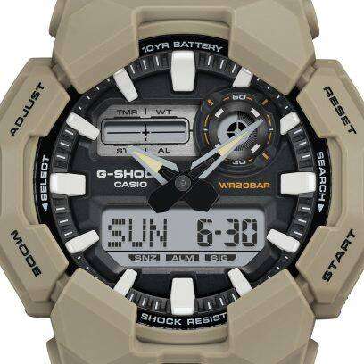 CASIO G-SHOCK NEW RUGGED BASIC Digital 10-Year Battery (GA-010-5AER)