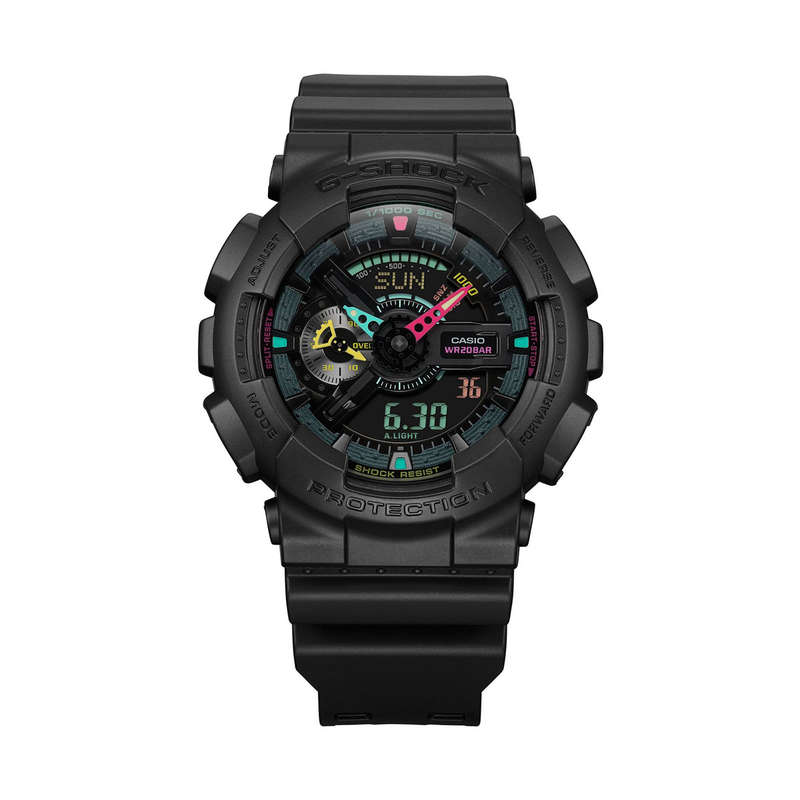 CASIO G-SHOCK GS-BASIC - MATTE FLUO SERIE (GA-110MF-1AER)