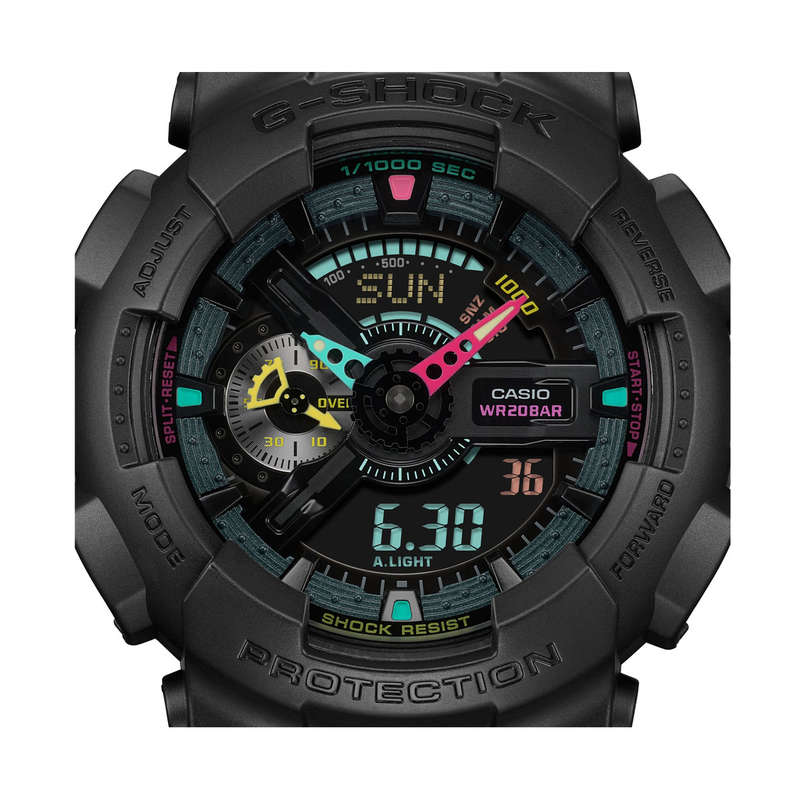 CASIO G-SHOCK GS-BASIC - MATTE FLUO SERIE (GA-110MF-1AER)