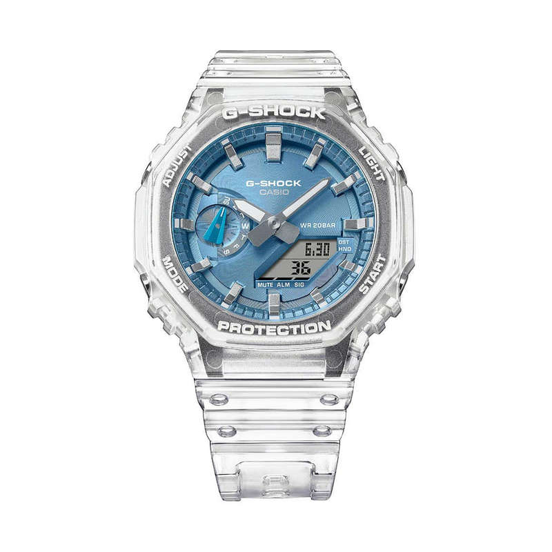 CASIO G-SCHOCK BRIGHT METALLIC - LIGHT BLUE (GA-2100BM-7A2ER)