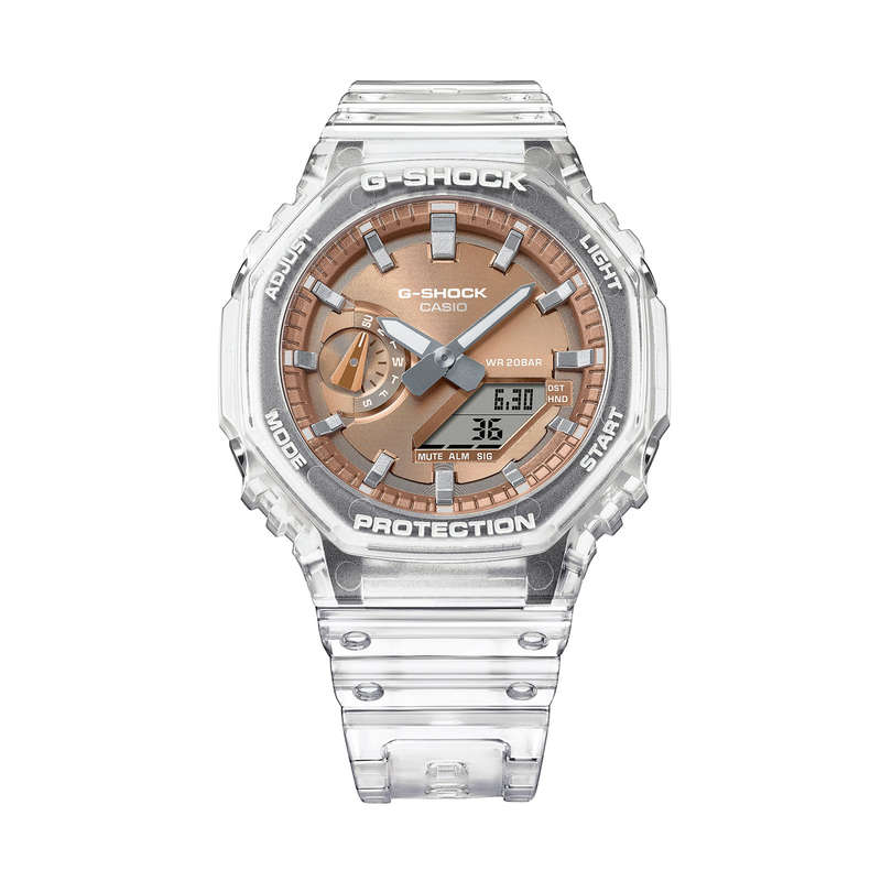 CASIO G-SCHOCK BRIGHT METALLIC - ROSE GOLD (GA-2100BM-7A5ER)