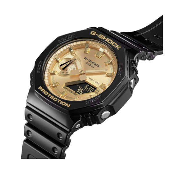 CASIO G-SHOCK OAK - Gold dial (GA-2100GB-1AER)