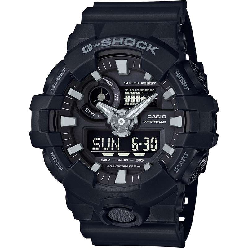 CASIO G-SHOCK OVERSIZED FULL BLACK (GA-700-1BER)