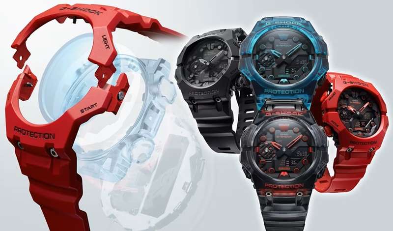 CASIO G-SHOCK OAK EVOLUTION - ALL BLACK (GA-B001-1AER)