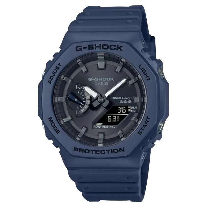 CASIO G-SHOCK NEW OAK Navy Blue - Tough Solar, BluetoothÂ® (GA-B2100-2AER)