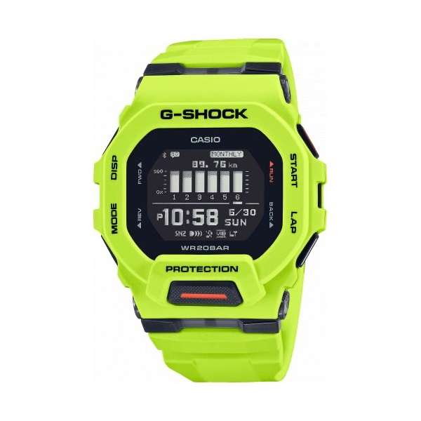 CASIO G-SHOCK G-SQUAD Step Tracker BluetoothÂ® - YELLOW (GBD-200-9ER)
