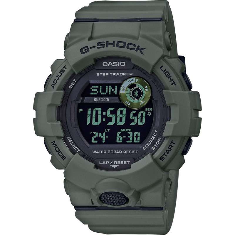 CASIO G-SHOCK G-SQUAD Step Tracker BluetoothÂ® - UTILITY COLOR SERIE (GBD-800UC-3ER)